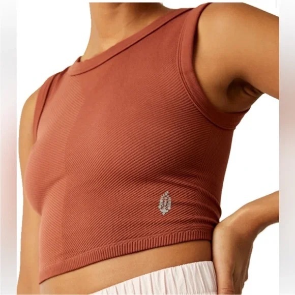 NWT Free People Muscle tank crop top - Picture 4 of 5